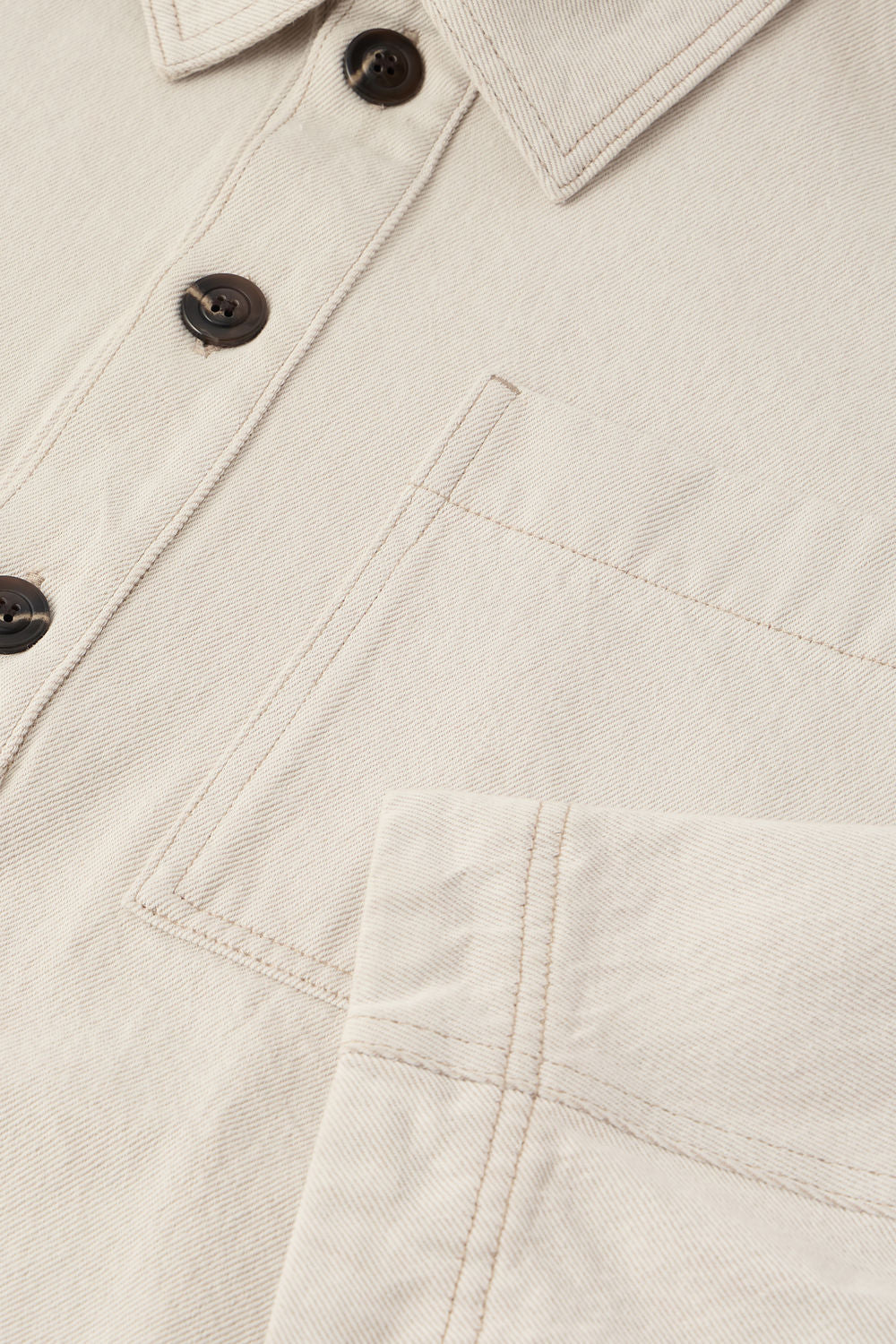 Chemise Austin - Blanc Grès - Coton - Femme