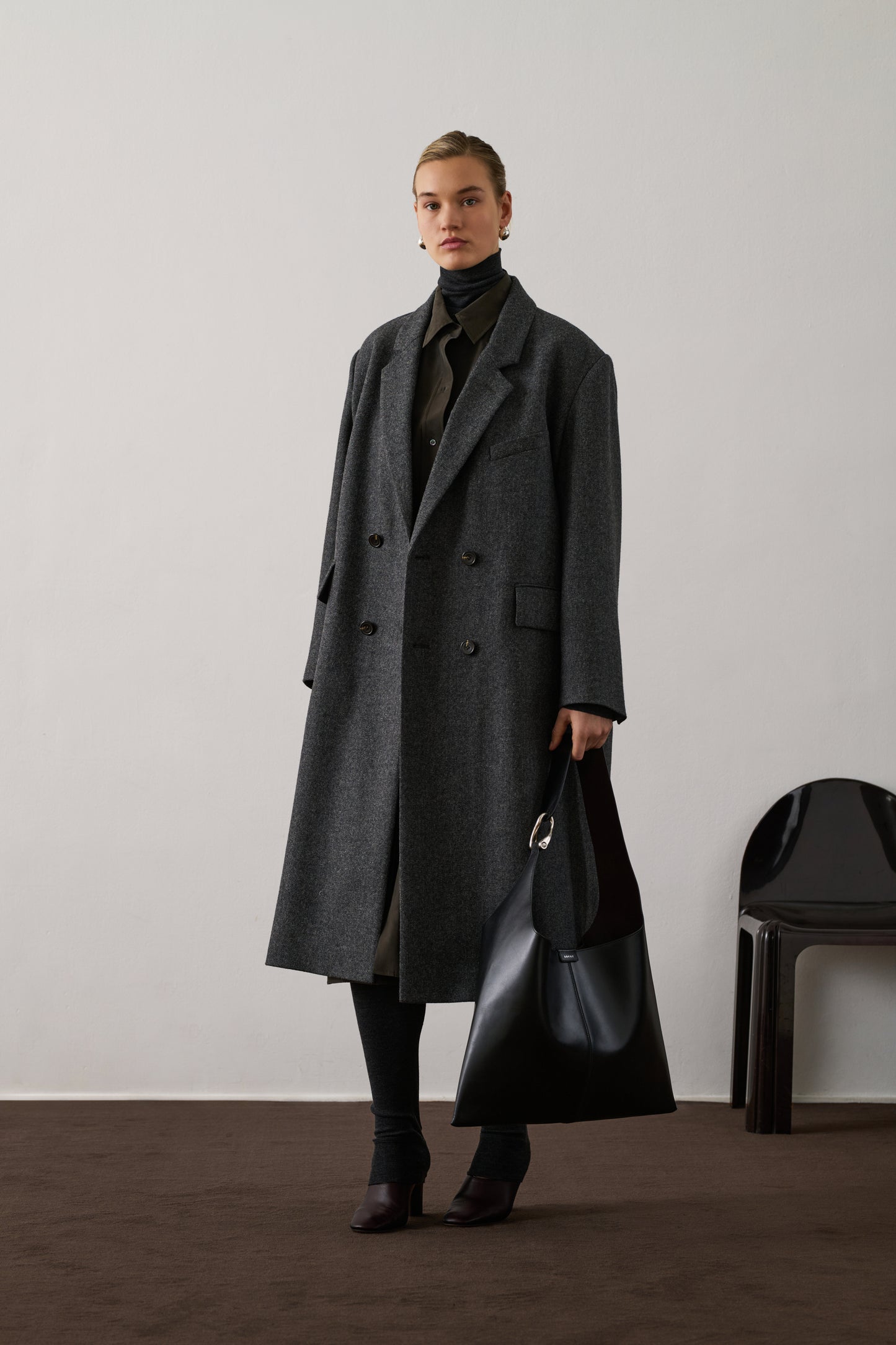 Manteau Coligny - Gris - Laine - Femme