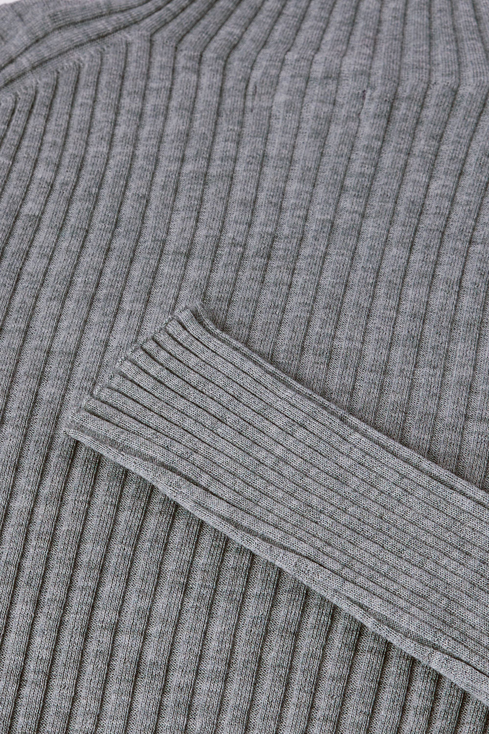 Polo Filao - Gris Chiné - Laine - Femme